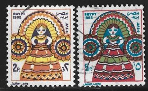 Egypt #1288-1289   used