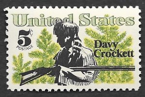 US Scott #1330 5c Davy Crockett (1967) MNH