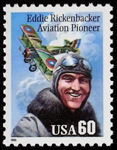 1995 60c Eddie Rickenbacker, Aviation Pioneer Scott 2998 ...