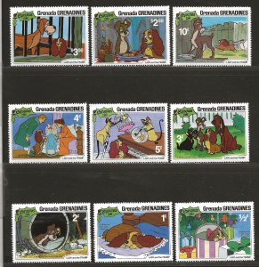 GRENADA GRENADINES SC# 450-58   FVF/MNH
