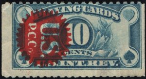 SC#RF23 10¢ Playing Card Stamp: Precancel U.S.P.C.Co. (1929) Used