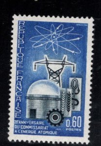 FRANCE Scott 1135 Nuclear Reactor stamp