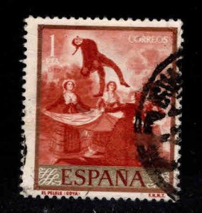 SPAIN Scott 873 Used 1958 Goya stamp