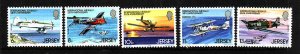 Jersey-Sc#208-12- idAA-unused NH set-Planes-Air Rally-1979-