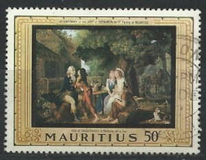 Mauritius 1968 - 50c Bernardin de St Pierre's visit - SG378 used