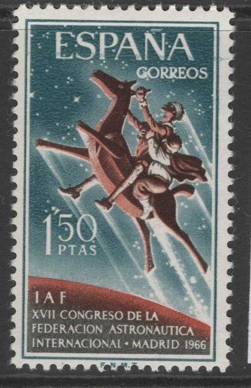 SPAIN SG1809 1966 17th INTERNATIONAL ASTRONAUTICS FEDERATION CONGRESS MNH 