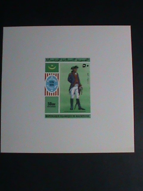 ​MAURITANIA STAMP:1976-SC#341 BI-CENTENARY AMERICAN REVOLUTION PROOF SHEET #5