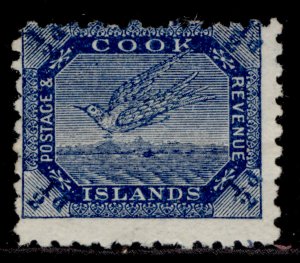 COOK ISLANDS QV SG11, ½d steel blue, M MINT. Cat £35.