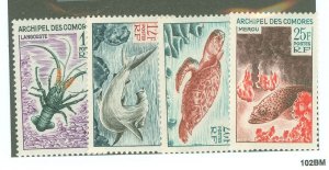 Comoro Islands (includes Grand Comoro) #63-66 Mint (NH) Single (Complete Set)