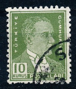 Turkey #1122 Single Used