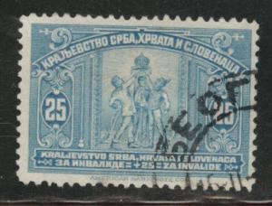 Yugoslavia Scott B3 used semipostal