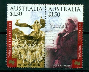 Australia 2000 #1837 & 1838 U SCV (2020) = $7.00