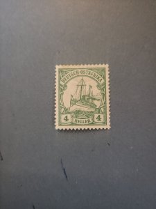 Stamps German East Africa Scott #23a hinged