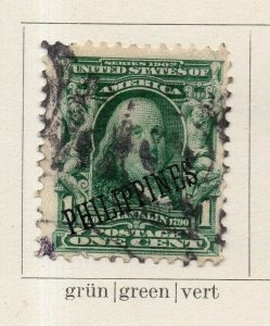 Philippines 1903-04 Early Issue Fine Used 1c. NW-163646