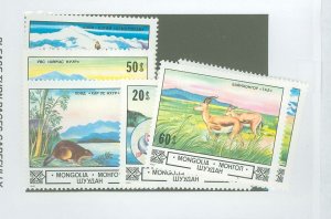 Mongolia #1300-06  Single (Complete Set) (Fauna) (Flora)