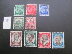 Germany 1930S USED SETS VF/XF  (183)