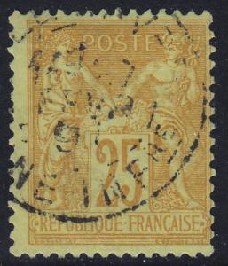 France - 1879 - Scott #99 - used - Type Sage