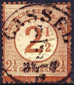 Germany #27 Used Surcharge from 1874