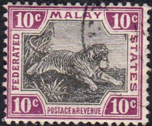 Malaya  #31c Used