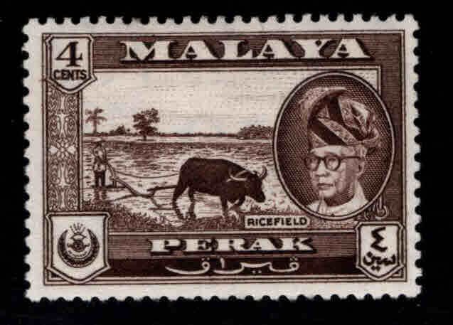 MALAYA Perak Scott 129 MH* stamp