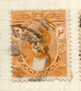 Zanzibar 1922 Early Issue Fine Used 3c. NW-187279