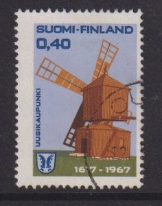 Finland   #445  used  1967   windmill