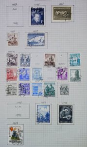 Austria Mint MH* and Used Stamps 8 Scans LR105P97-