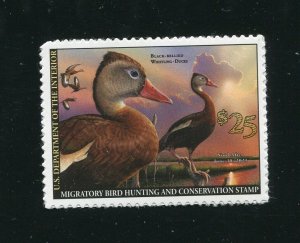 RW87 Black Bellied Whistling Duck Federal Duck Stamp 2020 