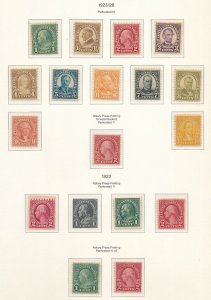 UNITED STATES – PREMIUM MINT COLLECTION 1847-2000 IN 4 KABE ALBUMS – 423217