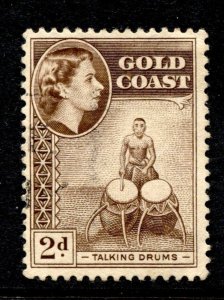 Gold Coast Stamp #151 USED VFU SINGLE QEII