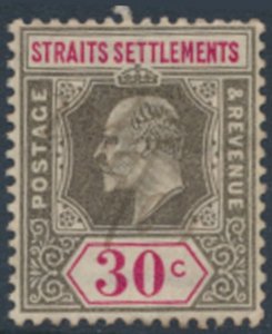 Straits Settlements    SC# 100 Used  see details & scans