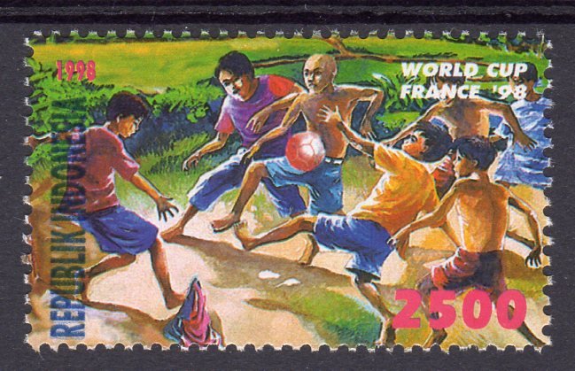 Indonesia 1998 Mi#1794 WORLD CUP FOOTBALL FRANCE '98 Single (1) MNH