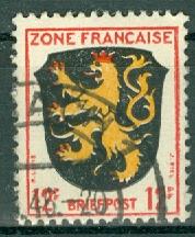 Germany - Allied Occupation - French Zone - Scott 4N6 