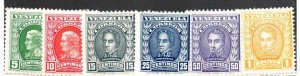 Venezuela 250-255 Set Mint hinged