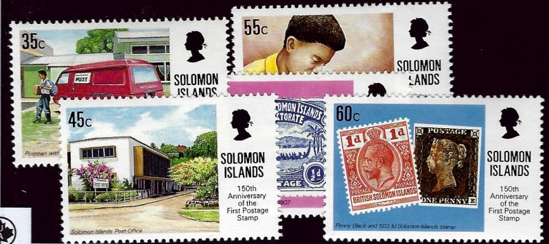 Solomon Islands SC#673-677 MNH VF...Worth a Bid!