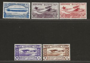 EGYPT SC# 172-76   FVF/MNG