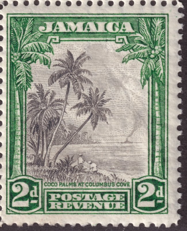 Sc# 106 Jamaica 1932 Coco Palms at Columbus Cove MNH 2p issue CV $60.00