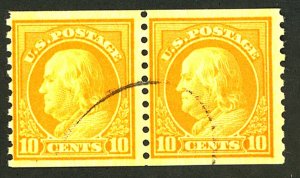 U.S. #497 USED PAIR