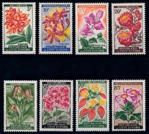 [67010] Ivory Coast 1961 Flora Flowers Blumen  MNH