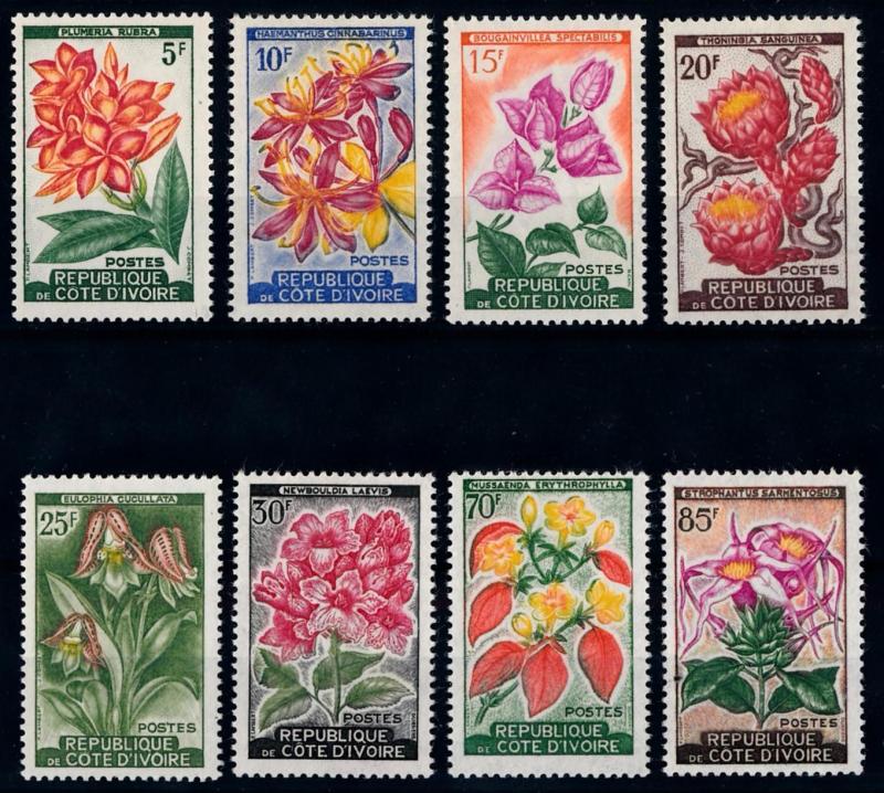 [67010] Ivory Coast 1961 Flora Flowers Blumen  MNH