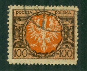 Poland 1921 #165 U SCV (2024) = $0.30