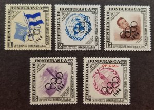 *FREE SHIP Honduras Summer Olympic Games Tokyo 1964 Sport Flag (stamp) MNH