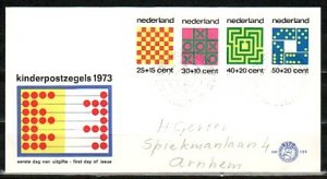 Netherlands, Scott cat. B407-B500. Games issue. First day cover. ^