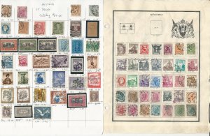 Austria Stamp Collection on 24 Pages, Lots of Nice Stamps, JFZ