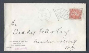 Canada-cover  #9777-3c Small Queen-York County-Toronto,Ont flag can