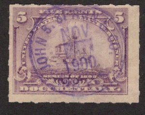 U.S. - R167 - John S.St Ann & Co - cancel