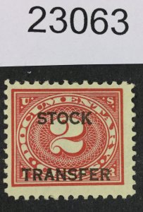 US STAMPS #RD2 MINT OG NH LOT #23063