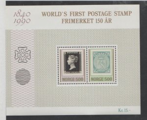 Norway Scott #977 Stamps - Mint NH Souvenir Sheet