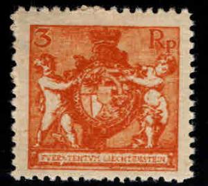 LIECHTENSTEIN Scott 56 MH* stamp