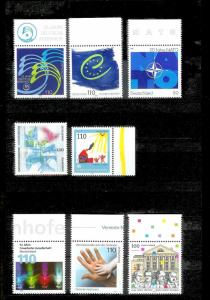 GERMANY 107 Different Mint Never Hinged Stamps Face Value=108DM+ (US$55+)